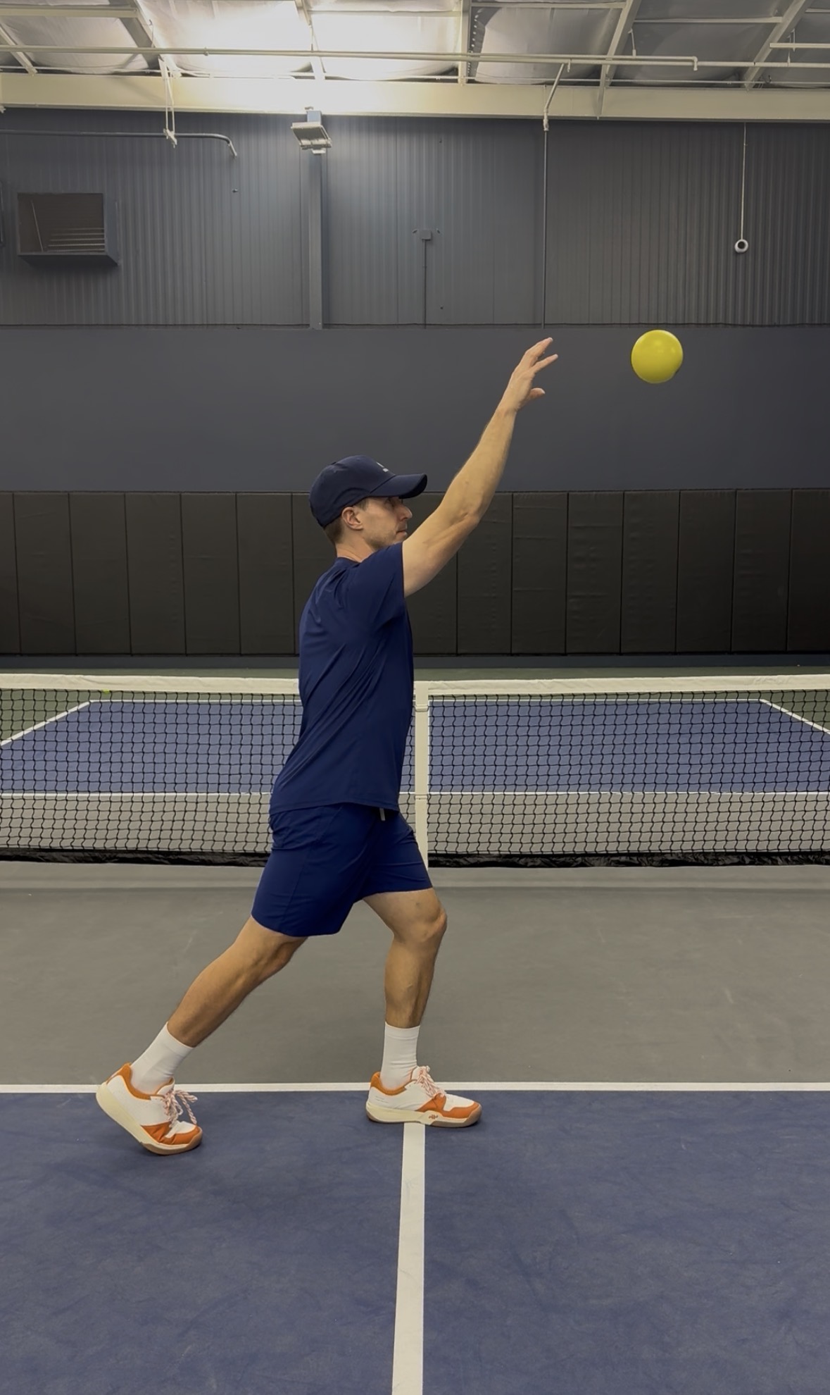 Serve position and shoulder mechanics